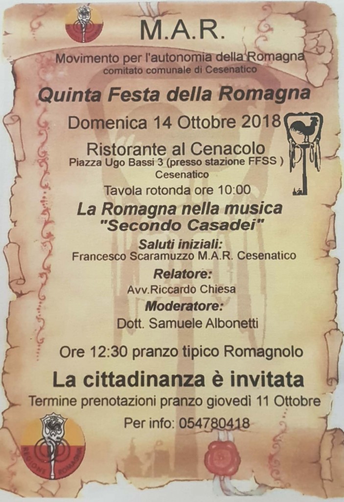 Quinta festa della Romagna